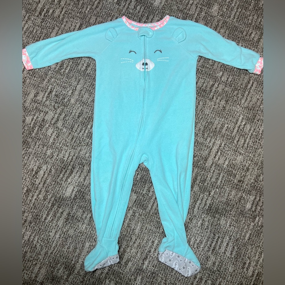 Carters fleece footie pajama